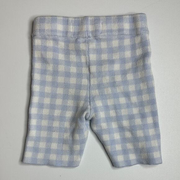 Toddler Girl Blue Gray Shorts 4 Pair Bundle 18-24 Gap Zara Denim Biker Checkered - Picture 4 of 10
